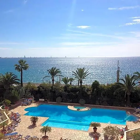 Lägenhetshotell La Palme D'azur Verrerie Cannes